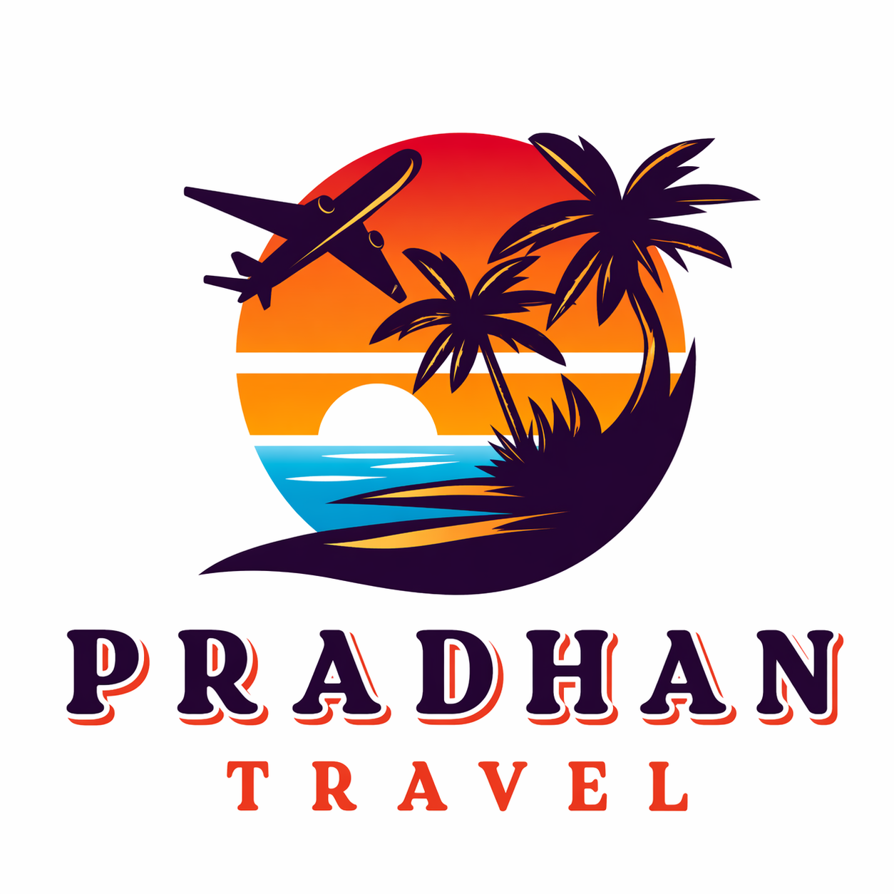 Pradhan Travel Logo